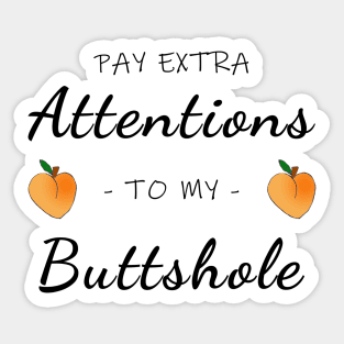 Buttshole Sticker